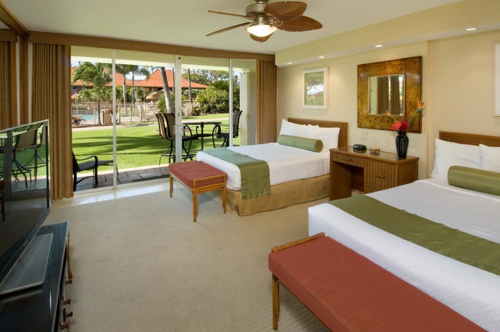 Aston Maui Kaanapali Villas 1BDRM Oceanside Bedroom 1030x684