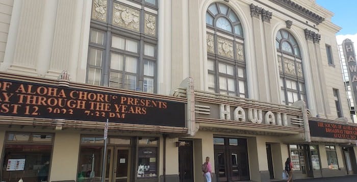 Hawaii Theatre Exterior