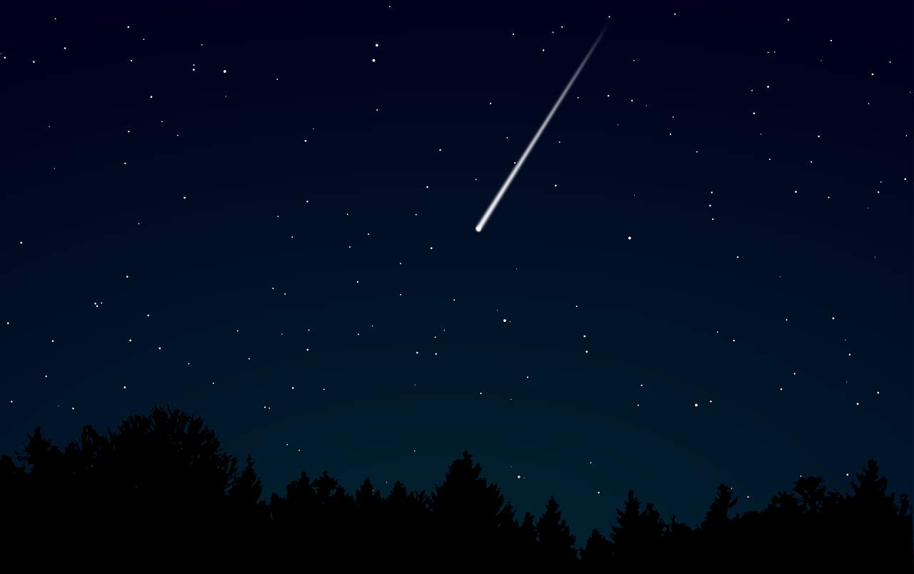 Hawaii stargazing meteor