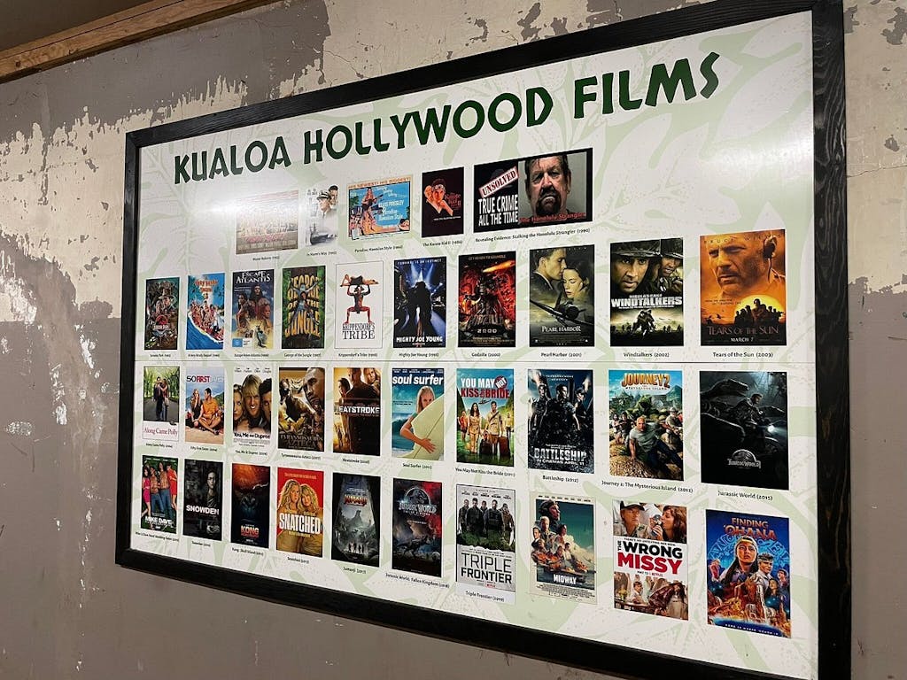 movies filmed at Kualoa Ranch