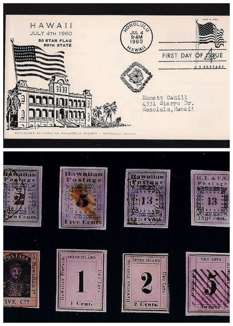 stamps cover missionaries