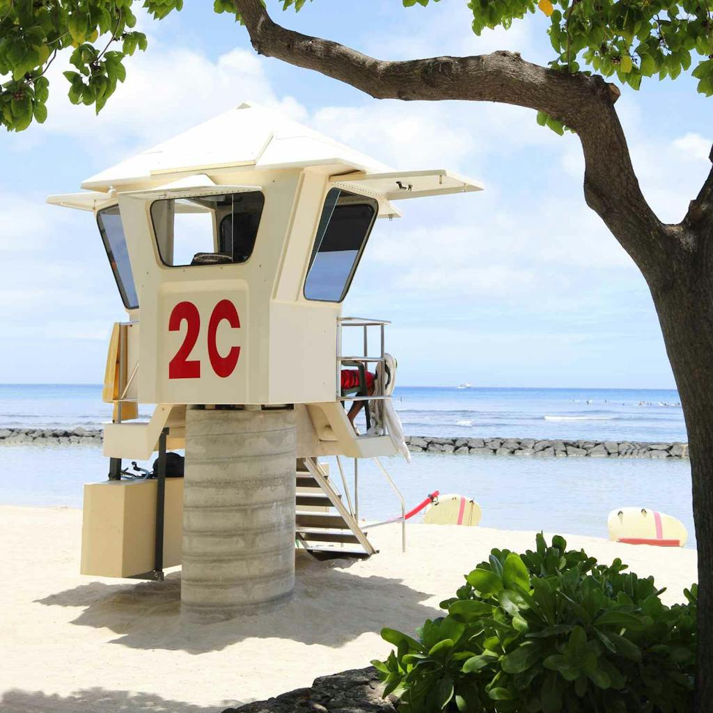 Waikiki Lifeguards on Duty