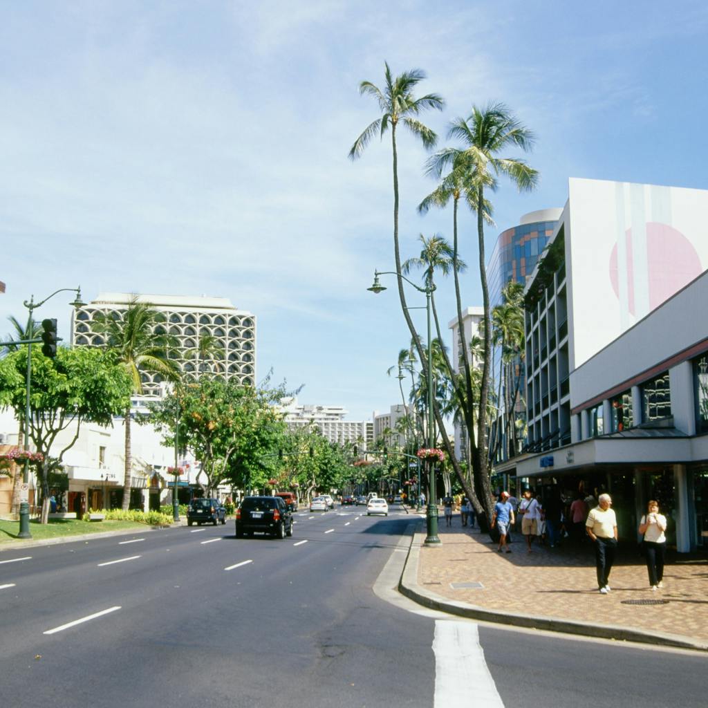 Streets of Waikiki Hawaii shopping is a great thing to do here