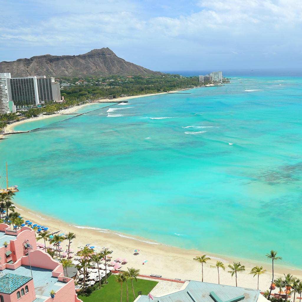 View of Waikiki Hawaii